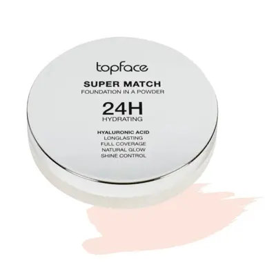 TOPFACE pudrový make-up Super Match, 001, 10g