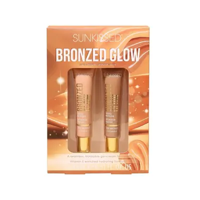 Sunkissed dárková sada tekutých bronzerů Bronzed Glow Duo, 2x15ml