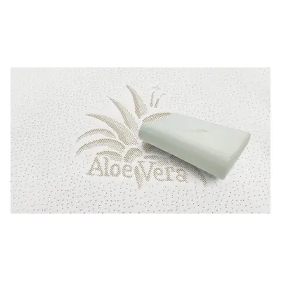 BEDTON Potah na ANATOM polštáře ALOE VERA nepodšitý (170g/m²) Rozměry: 40x60 cm