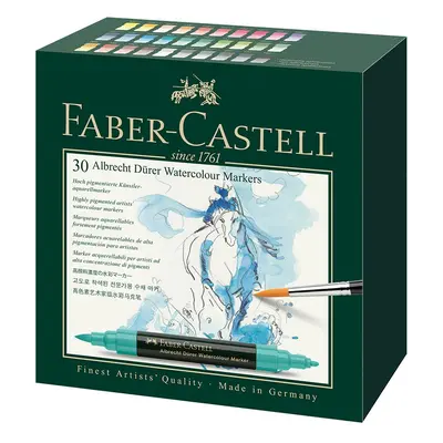 Faber-Castell Faber-Castell, 160330, Albrecht Dürer, akvarelové popisovače, brush, 30 ks