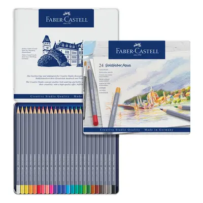 Faber-Castell Faber Castell, Goldfaber Aqua, 114624, sada 24 ks