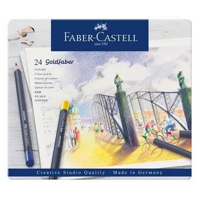 Faber-Castell Faber Castell, 114724, Goldfaber, sada uměleckých pastelek, 24 ks