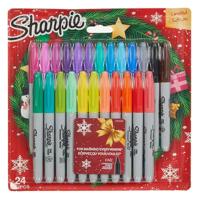 Sharpie Sharpie, 2074520, permanentní, umělecké fixy z USA, limitovaná edice, 24 ks