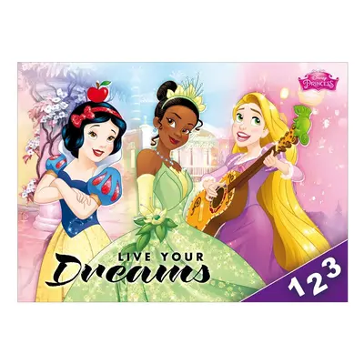 MFP MFP, 8020831, desky na číslice, Disney Princess, 1 ks