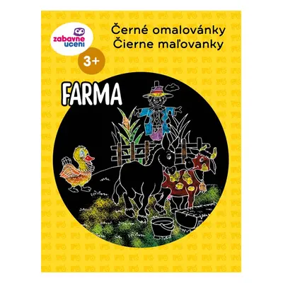 Ditipo Ditipo, 5426003, černé omalovánky, Farma, A4