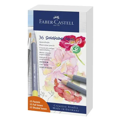 Faber-Castell Faber Castell, Goldfaber Aqua, 114639, mix odstínů, 36 ks