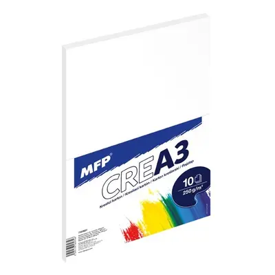 MFP MFP, 7500687, kreslící karton, A3, 250 g, 10 listů