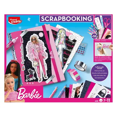 Maped Maped, 907062, Creativ Scrapbooking, kreativní sada se samolepkami a pomůckami, Barbie