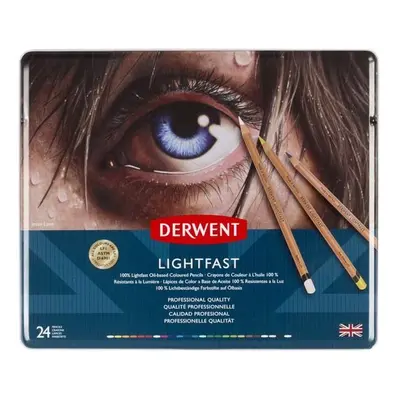 Derwent Derwent, 2302720, Lightfast, umělecké pastelky, 24 ks