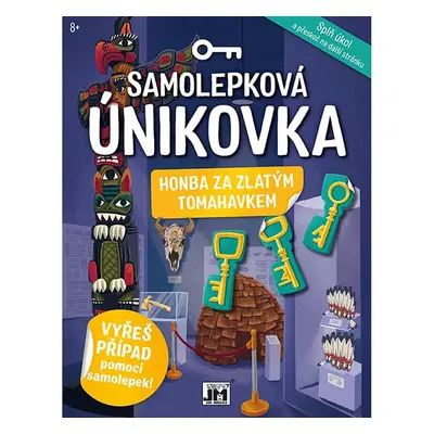 Jiri Models Jiri Models, 3116-9, Samolepková únikovka, sešit se samolepkami a úkoly, Honba za zl