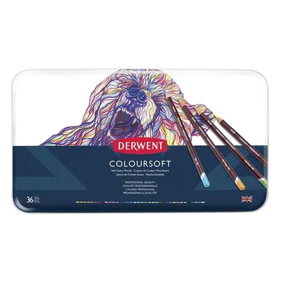 Derwent Coloursoft, 0701028, pastelky, sada 36 kusů