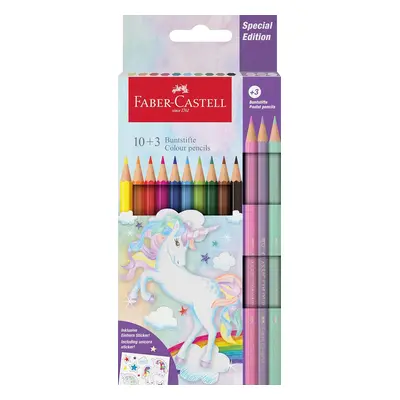 Faber-Castell Faber-Castell, 111219, sada pastelek, limitovaná edice jednorožec, 13 ks