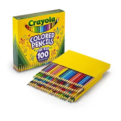 Crayola Crayola, 68-8100, Colored pencils, klasické pastelky, 100 ks