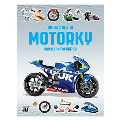 Jiri Models Jiri Models, 2904-3, Poskládej si, samolepková kniha, Motorky