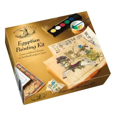 House of Crafts House of Crafts, HC520, Egyptian Painting Kit, sada omalovánek s pomůckami, 11 k