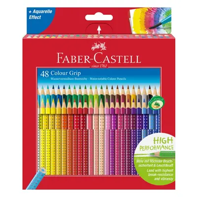 Faber-Castell Faber-Castell, 112449, Colour Grip, akvarelové pastelky, 48 ks