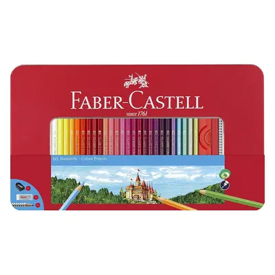 Faber-Castell Faber-Castell, 115894, klasické pastelky, 60 ks + příslušenství