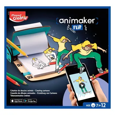 Maped Maped, 907069, Animaker Flip, kreativní sada pro tvorbu animací, Action