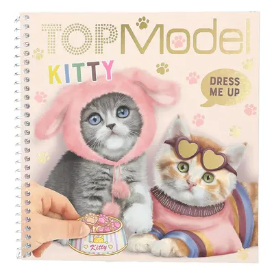 Top model Top model, 3502557, Kitty 2, kreativní sešit se samolepkami