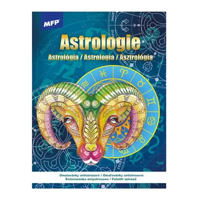 Astrologie, antistresové omalovánky, MFP