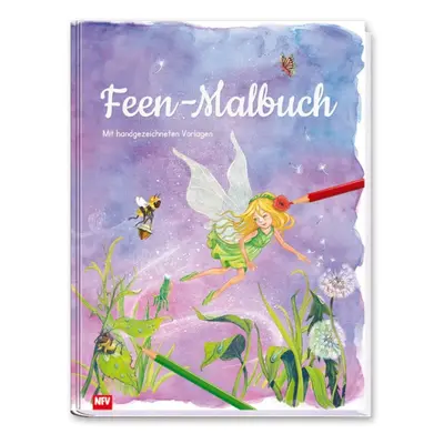 Feen - Malbuch, antistresové omalovánky, kolektiv