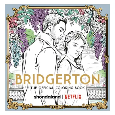 Bridgerton: The Official Coloring Book, antistresové omalovánky, NETFLIX