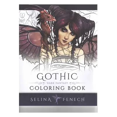 Gothic - Dark Fantasy, antistresové omalovánky, Selina Fenech