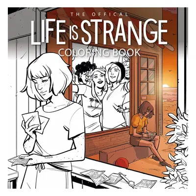 The Official Life Is Strange Coloring Book, antistresové omalovánky, Raoul Barbet