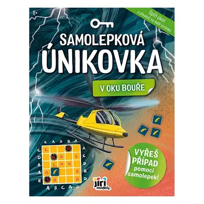 Jiri Models Jiri Models, 4063-5, Samolepková únikovka, sešit se samolepkami a úkoly, V oku bouře