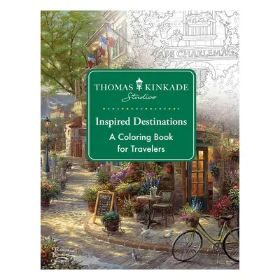 Inspired Destinations, antistresové omalovánky, Thomas Kinkade