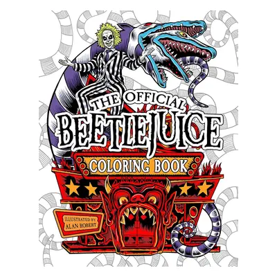 : Beetlejuice: The Official Coloring Book, antistresové omalovánky, Alan Robert