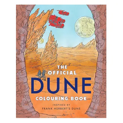 The Official Dune Colouring Book, antistresové omalovánky, Frank Herbert