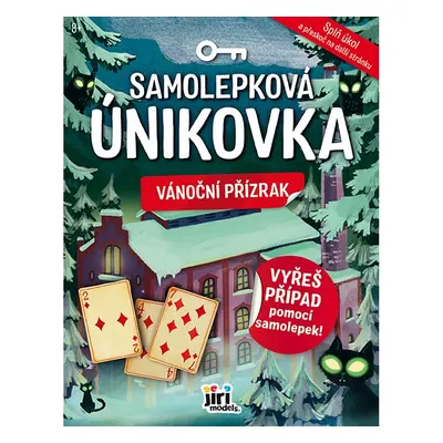 Jiri Models Jiri Models, 4065-9, Samolepková únikovka, sešit se samolepkami a úkoly, Vánoční pří