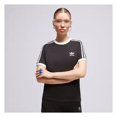 Adidas 3 Stripes Tee Černá