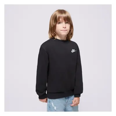 Nike K Nsw Club Flc Crew Ls Lbr Boy Černá