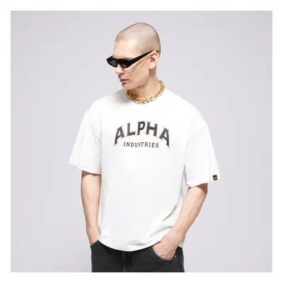 Alpha Industries College T Bílá