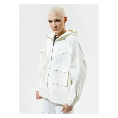 Nike W Nsw Icn Clsh Jkt Wr Canvas Béžová