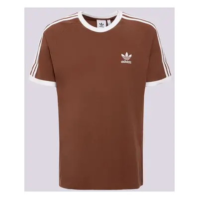 Adidas 3-Stripes Tee Hnědá