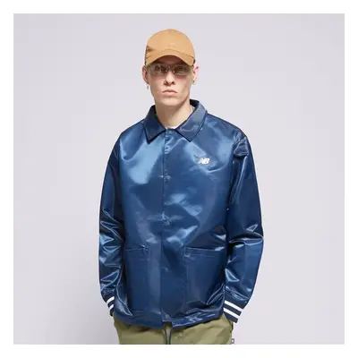 New Balance Sgh Coaches Jacket Tmavomodrá