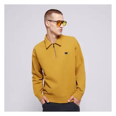 Levi&#039;s Skate New Quarter Zip Neutrals Hořčicová