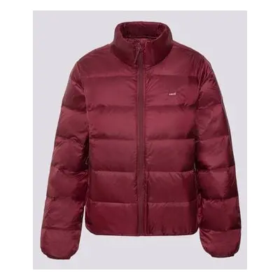 Levi&#039;s Wms Packable Down Jacket Reds Bordová