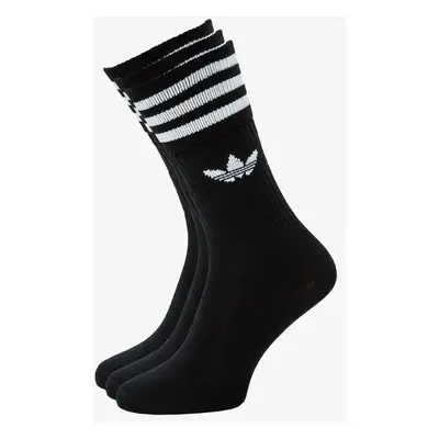 Adidas 3-Pack Socks High Crew Černá