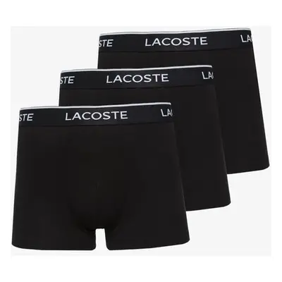 Lacoste 3 Pack Boxer Shorts Černá