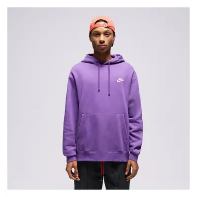 Nike S Kapucí Sportswear Club Fleece Fialová