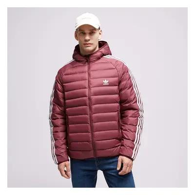 Adidas Péřová Pad Hooded Puff Bordová