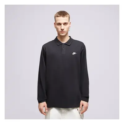 Nike M Nk Club Knit Ls Tričko Černá