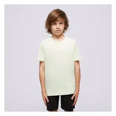 Nike K Nsw Tee Emb Futura Lbr Unisex Neon Żółty