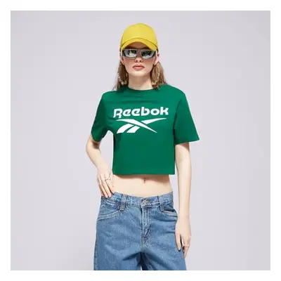 Reebok Reebok Identity Big Logo Crop Tee Zelená