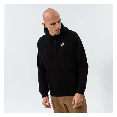 Nike S Kapucí Sportswear Club Fleece Černá