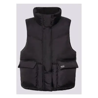 Levi&#039;s Western Bubble Vest Blacks Černá